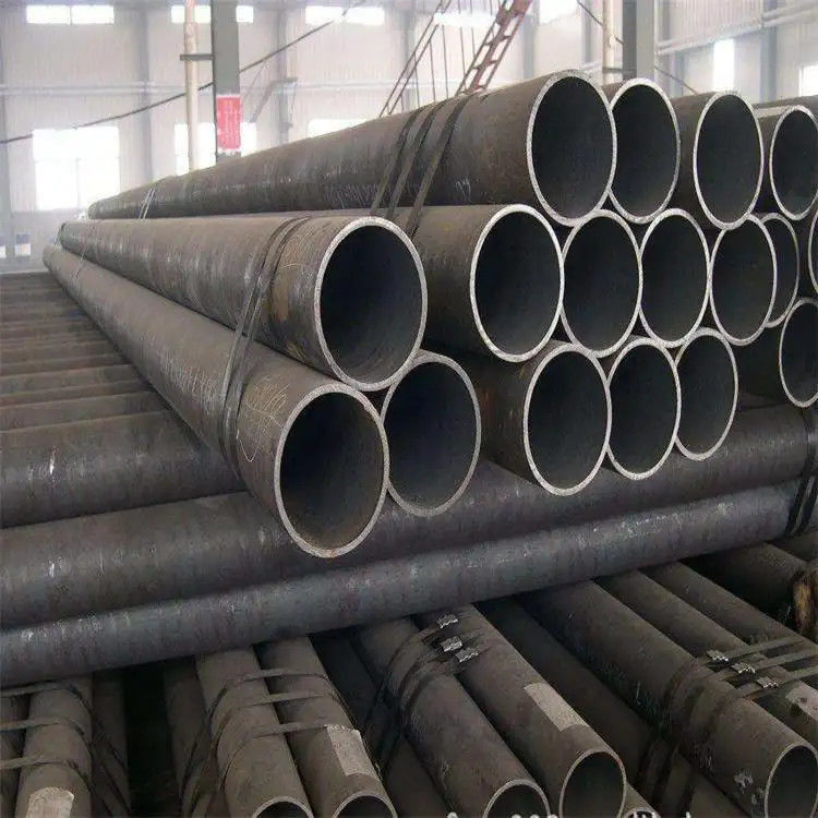Tubo de acero inoxidable 20# S235jr negro redondo de 5 pulgadas Sch 40 ASTM A335